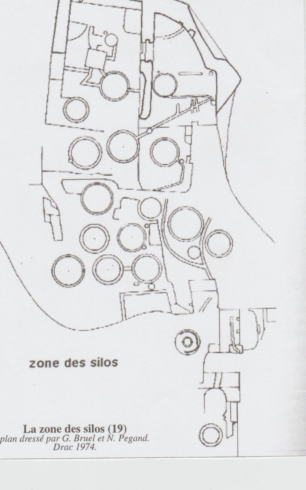 Fort de buoux photo plan des silos 001